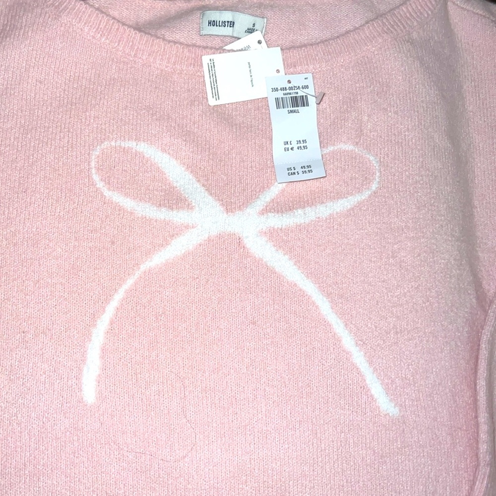 Hollister pink sweater size Smal